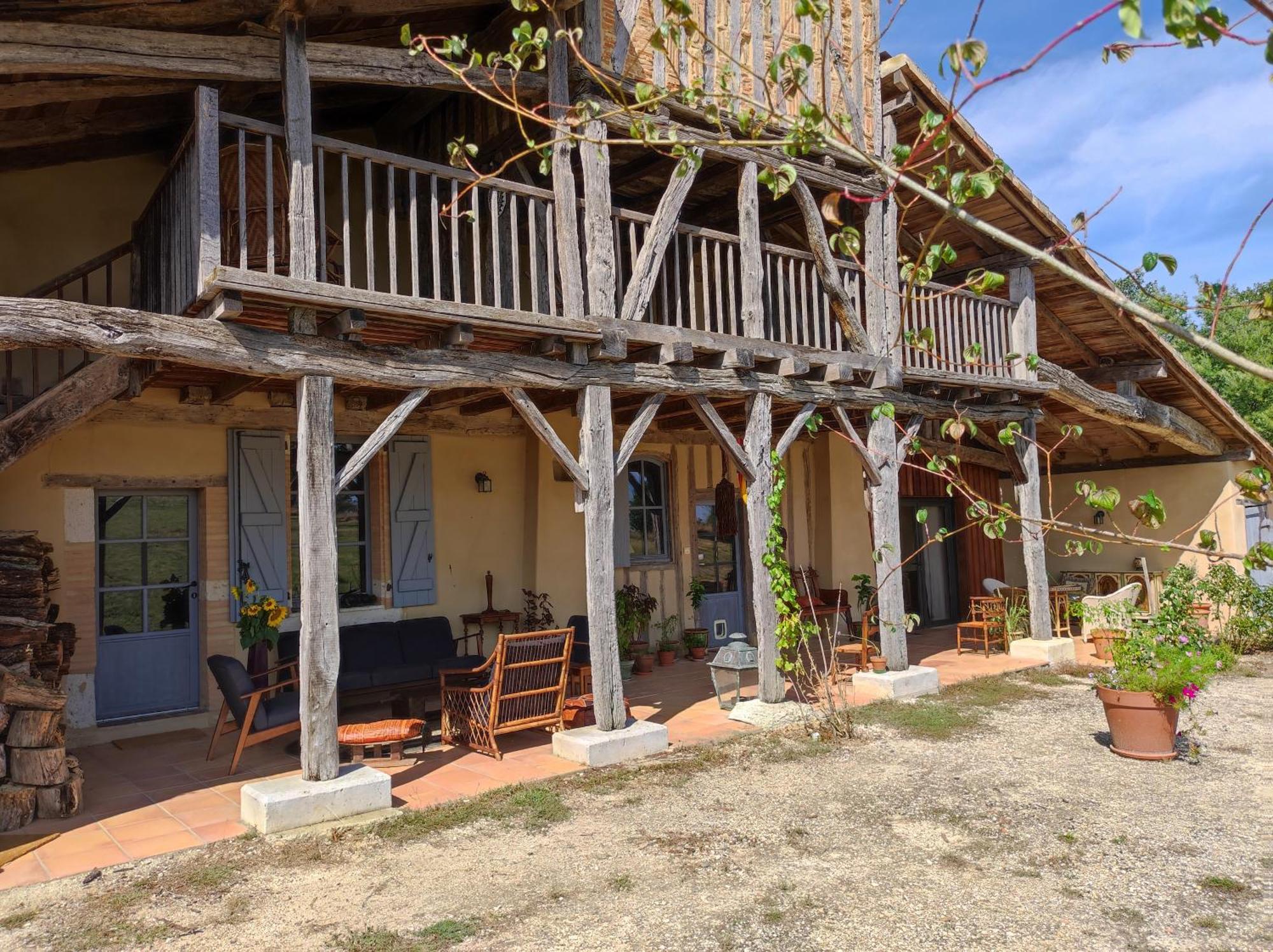Ferme Ahoco Chambre D'Hotes Residence D'Artistes Lavit Εξωτερικό φωτογραφία